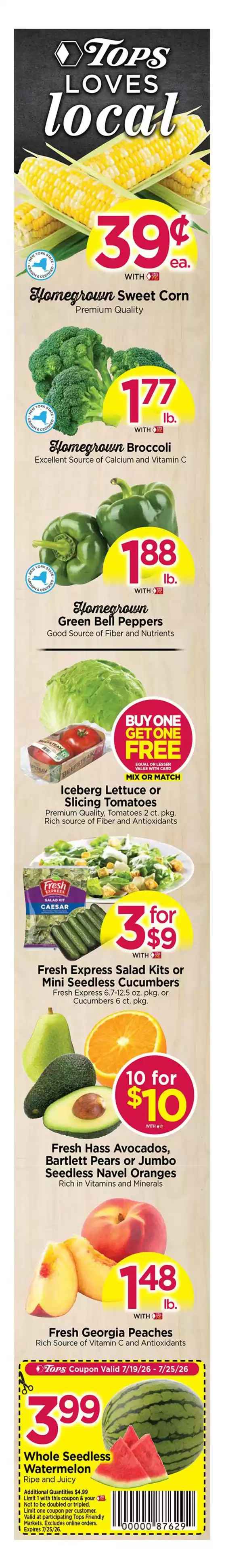 Tops catalogue | Tops Loves Local Produce! | 2026-07-19T00:00:00.000Z - 2026-07-25T00:00:00.000Z