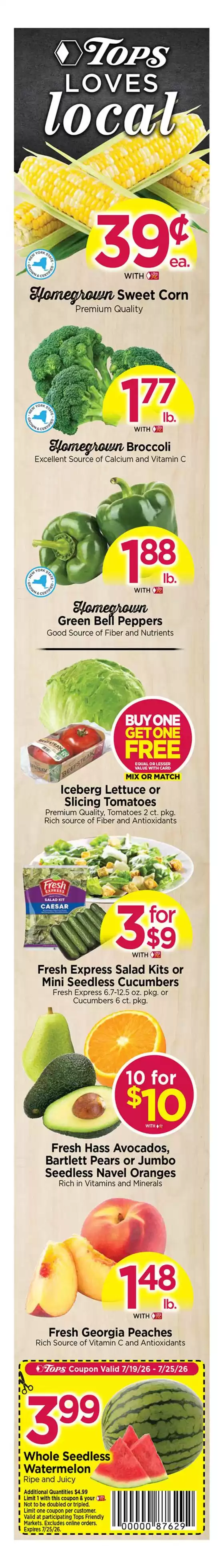 Tops catalogue | Discover attractive offers | 2026-07-19T00:00:00.000Z - 2026-07-25T00:00:00.000Z