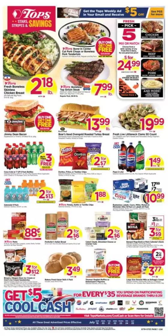 Tops catalogue | Our best offers for you | 2026-07-19T00:00:00.000Z - 2026-07-25T00:00:00.000Z
