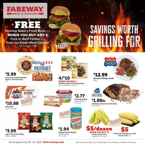 Fareway catalogue | Special offers for you | 2026-07-20T00:00:00.000Z - 2026-07-25T00:00:00.000Z