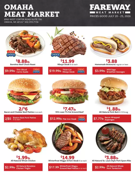 Fareway catalogue | Our best deals for you | 2026-07-20T00:00:00.000Z - 2026-07-25T00:00:00.000Z