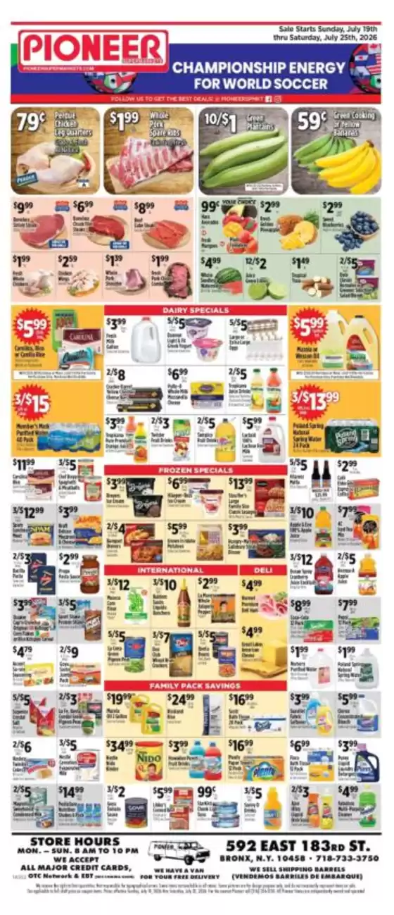 Pioneer Supermarkets catalogue | Wide range of offers | 2026-07-19T00:00:00.000Z - 2026-07-25T00:00:00.000Z