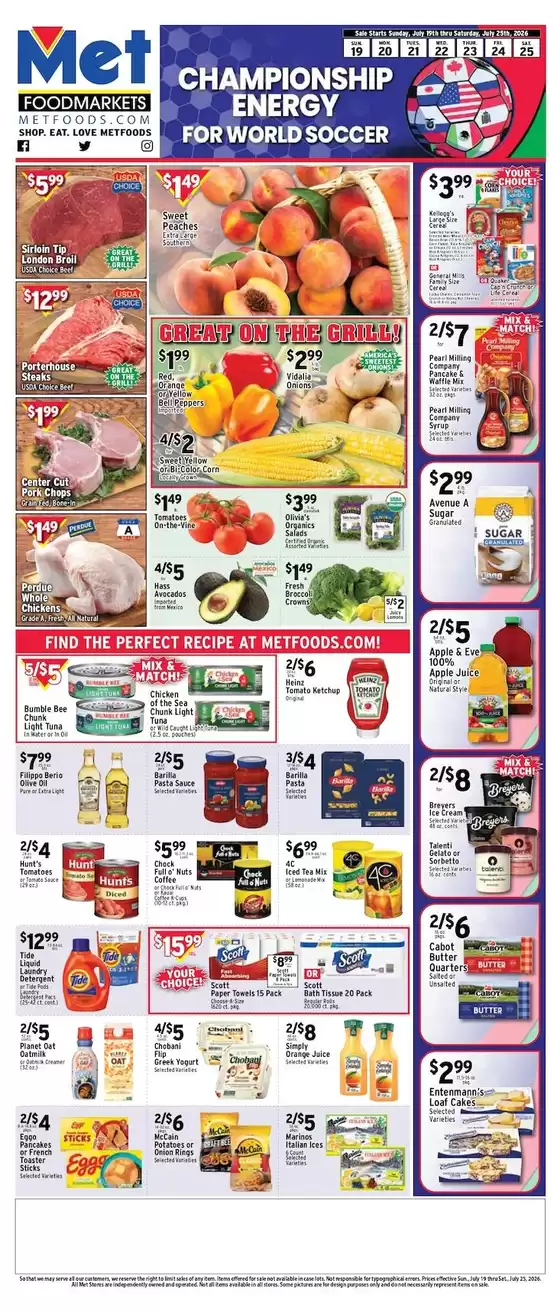 Met Foodmarkets catalogue | Exclusive bargains | 2026-07-19T00:00:00.000Z - 2026-07-25T00:00:00.000Z