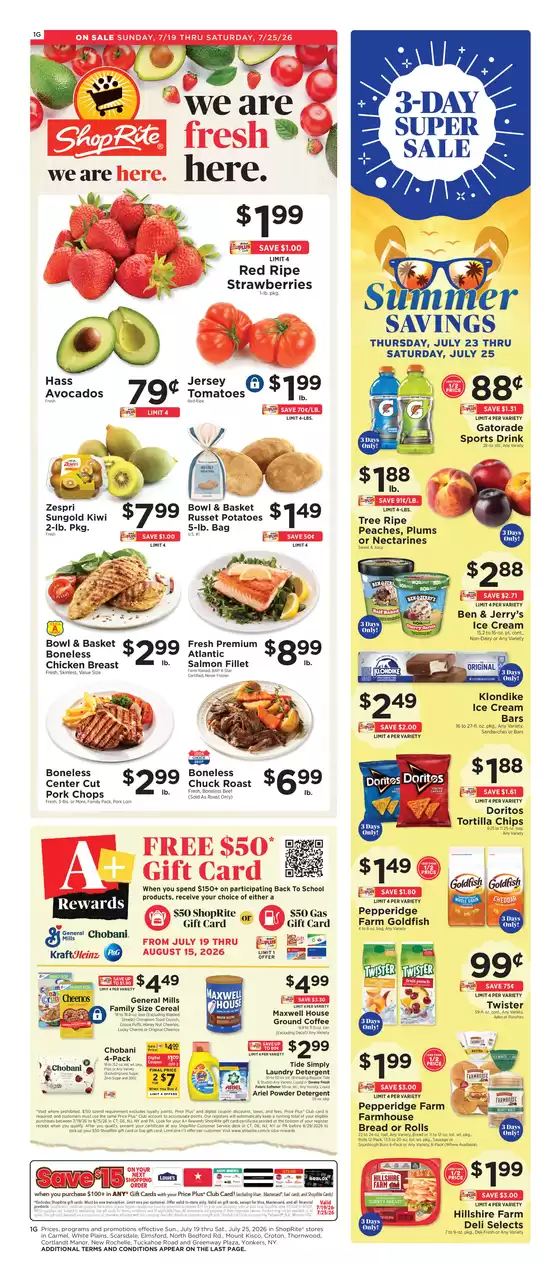 ShopRite catalogue | Offers for bargain hunters | 2026-07-16T00:00:00.000Z - 2026-07-25T00:00:00.000Z
