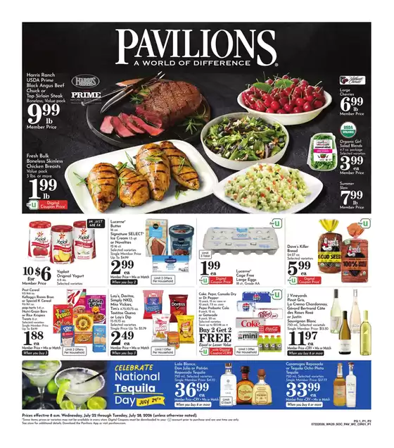 Pavilions catalogue in Carlsbad CA | Weekly Ad | 2026-07-22T00:00:00.000Z - 2026-07-28T00:00:00.000Z
