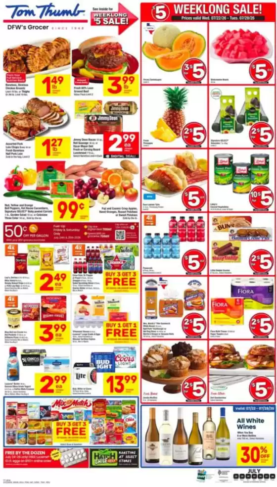 Tom Thumb catalogue | Exclusive deals for our customers | 2026-07-22T00:00:00.000Z - 2026-07-28T00:00:00.000Z