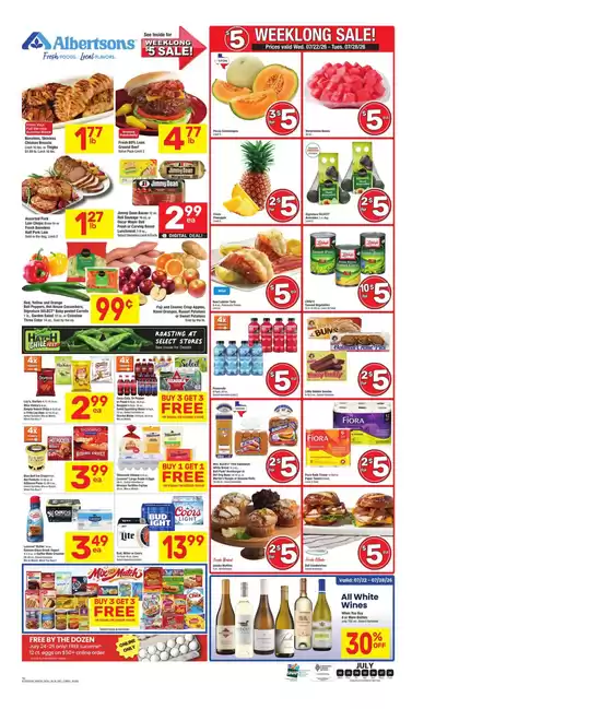 Albertsons catalogue in Midlothian TX | Top offers for smart savers | 2026-07-22T00:00:00.000Z - 2026-07-28T00:00:00.000Z