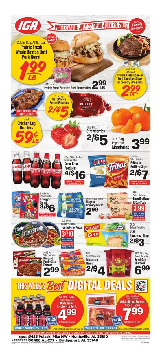 IGA catalogue | Exclusive deals for our customers | 2026-07-22T00:00:00.000Z - 2026-07-28T00:00:00.000Z