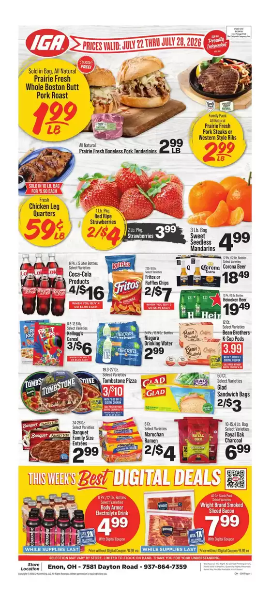 IGA catalogue | Our best deals for you | 2026-07-22T00:00:00.000Z - 2026-07-28T00:00:00.000Z