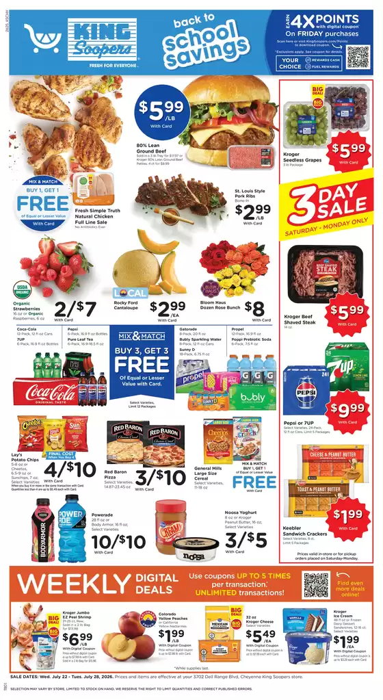 King Soopers catalogue | Exclusive deals for our customers | 2026-07-22T00:00:00.000Z - 2026-07-28T00:00:00.000Z