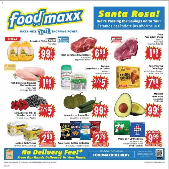 Foodmaxx catalogue | Current deals and offers | 2026-07-15T00:00:00.000Z - 2026-07-28T00:00:00.000Z