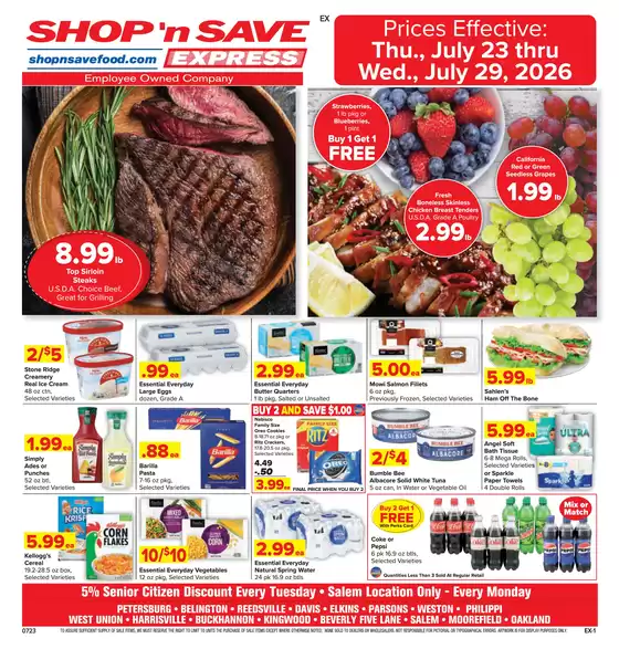 Shop 'n Save catalogue | Exclusive deals and bargains | 2026-07-23T00:00:00.000Z - 2026-07-29T00:00:00.000Z