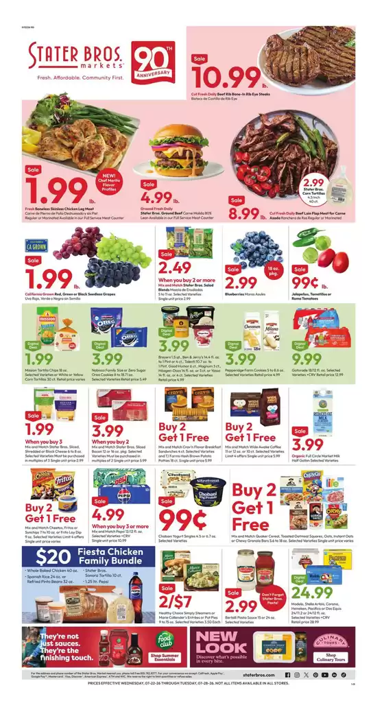 Stater Bros catalogue in Encinitas CA | Our best deals for you | 2026-07-22T00:00:00.000Z - 2026-07-28T00:00:00.000Z