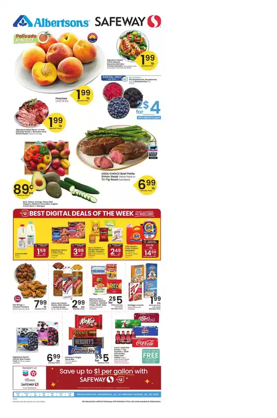 Safeway catalogue | Great offer for all customers | 2026-07-22T00:00:00.000Z - 2026-07-28T00:00:00.000Z