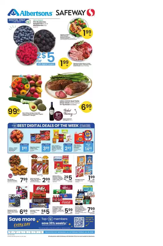Safeway catalogue | Our best bargains | 2026-07-22T00:00:00.000Z - 2026-07-28T00:00:00.000Z