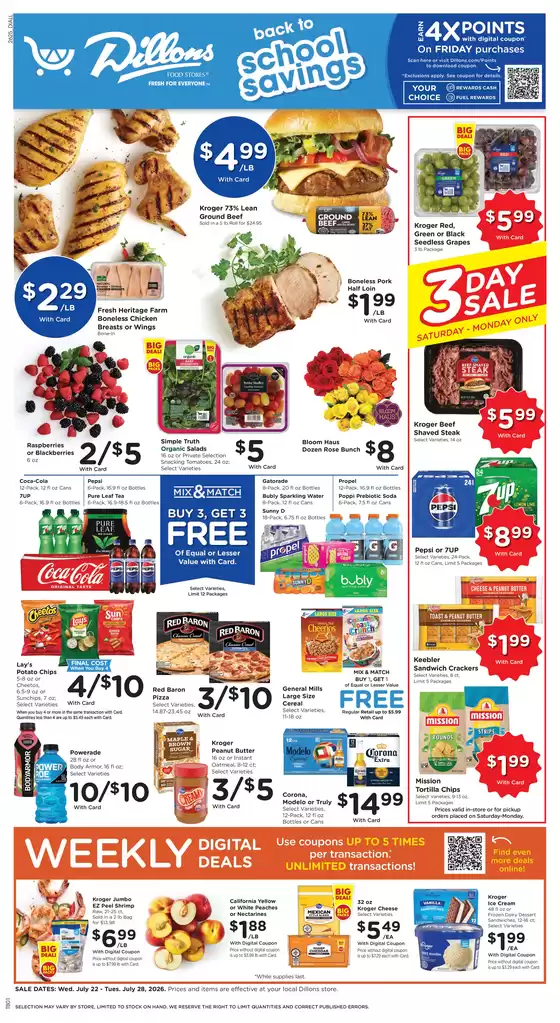 Dillons catalogue in Manhattan KS | Great offer for all customers | 2026-07-22T00:00:00.000Z - 2026-07-28T00:00:00.000Z