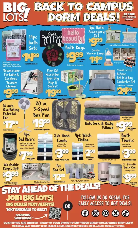 Big Lots catalogue | Big Lots weekly ad | 2026-07-22T00:00:00.000Z - 2026-08-05T00:00:00.000Z