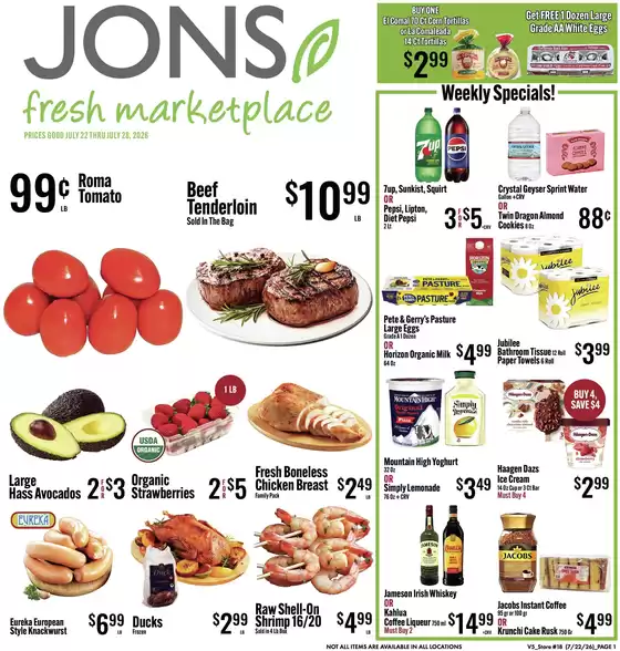 Jons International catalogue | Great offer for bargain hunters | 2026-07-22T00:00:00.000Z - 2026-07-28T00:00:00.000Z
