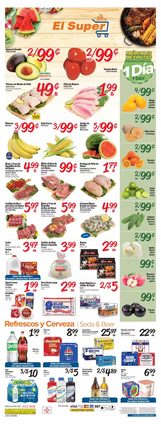 El Super catalogue | Great offer for bargain hunters | 2026-07-22T00:00:00.000Z - 2026-07-28T00:00:00.000Z