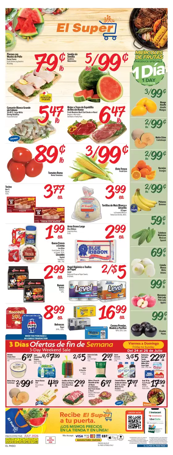 El Super catalogue | Wide range of offers | 2026-07-22T00:00:00.000Z - 2026-07-28T00:00:00.000Z