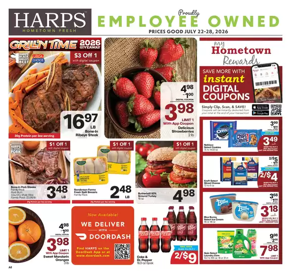 Harp's Market catalogue | Wide range of offers | 2026-07-22T00:00:00.000Z - 2026-07-28T00:00:00.000Z