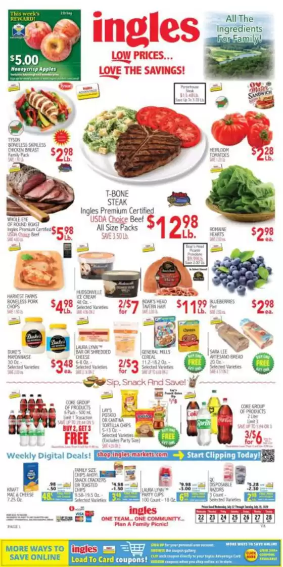 Ingles Markets catalogue | Exclusive deals and bargains | 2026-07-22T00:00:00.000Z - 2026-07-28T00:00:00.000Z