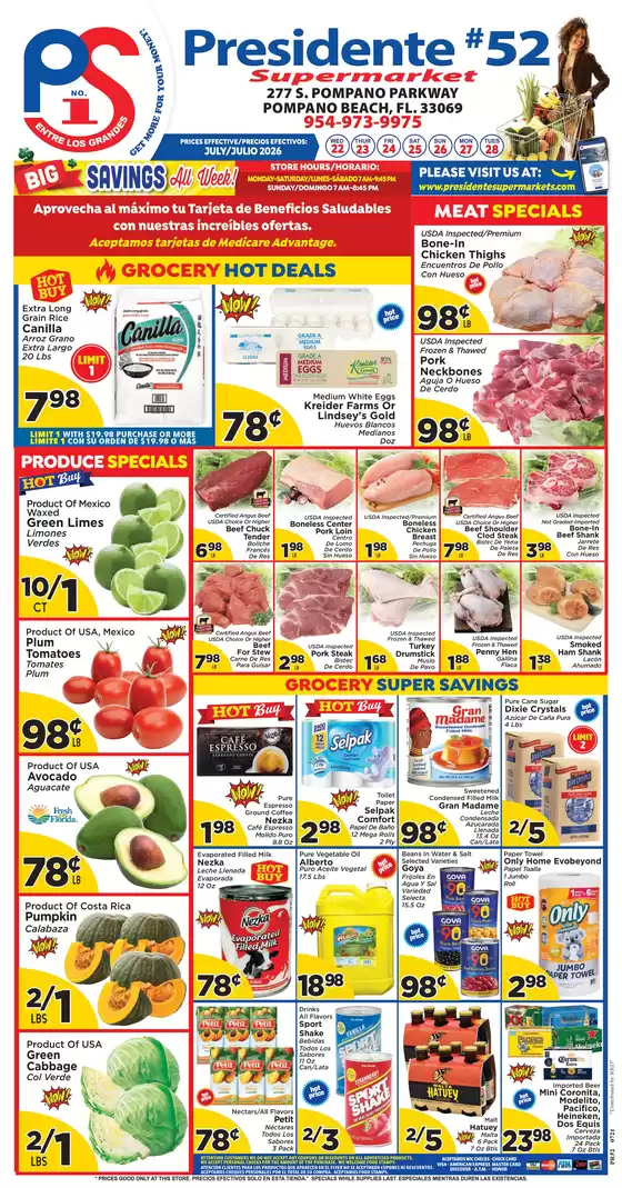 Presidente catalogue in Kissimmee FL | Top offers for smart savers | 2026-07-01T00:00:00.000Z - 2026-07-31T00:00:00.000Z