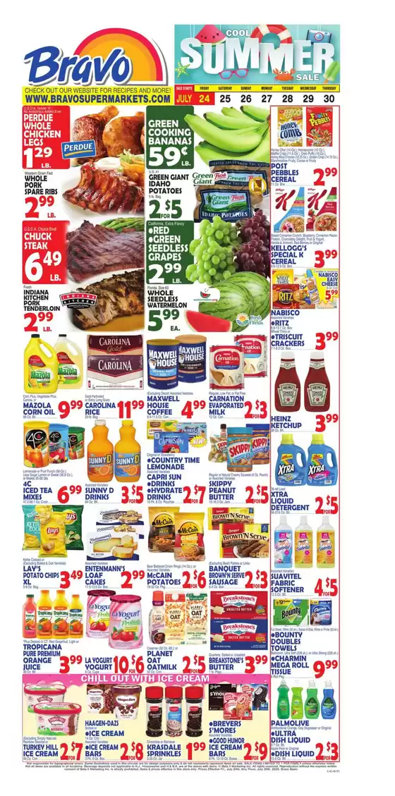 Bravo Supermarkets catalogue | Discounts and promotions | 2026-07-24T00:00:00.000Z - 2026-07-30T00:00:00.000Z