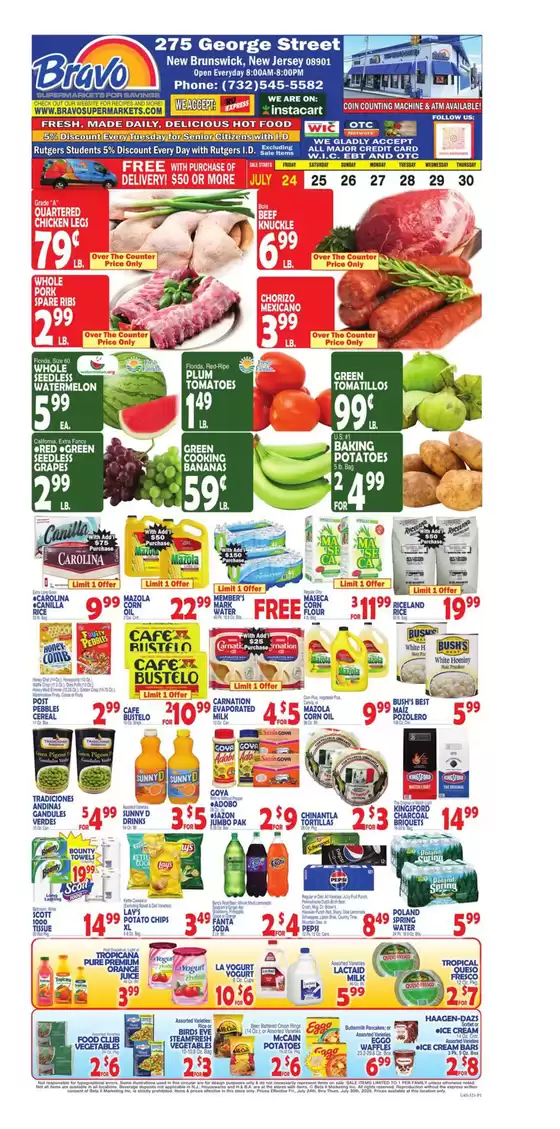 Bravo Supermarkets catalogue | Save now with our deals | 2026-07-24T00:00:00.000Z - 2026-07-30T00:00:00.000Z