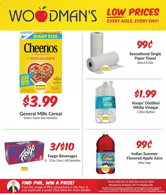 Woodman's catalogue | New offers to discover | 2026-07-23T00:00:00.000Z - 2026-07-29T00:00:00.000Z