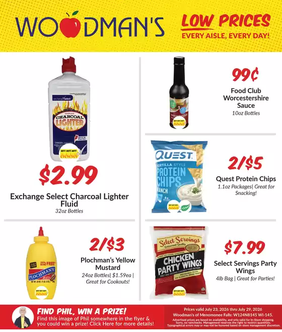 Woodman's catalogue | Top deals and discounts | 2026-07-23T00:00:00.000Z - 2026-07-29T00:00:00.000Z