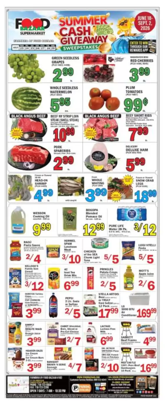 Food Bazaar catalogue | Exclusive deals and bargains | 2026-07-23T00:00:00.000Z - 2026-07-29T00:00:00.000Z