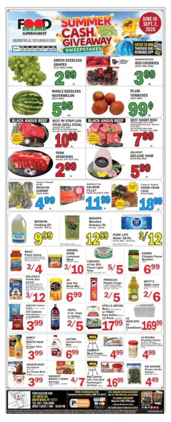 Food Bazaar catalogue | Exclusive bargains | 2026-07-23T00:00:00.000Z - 2026-07-29T00:00:00.000Z