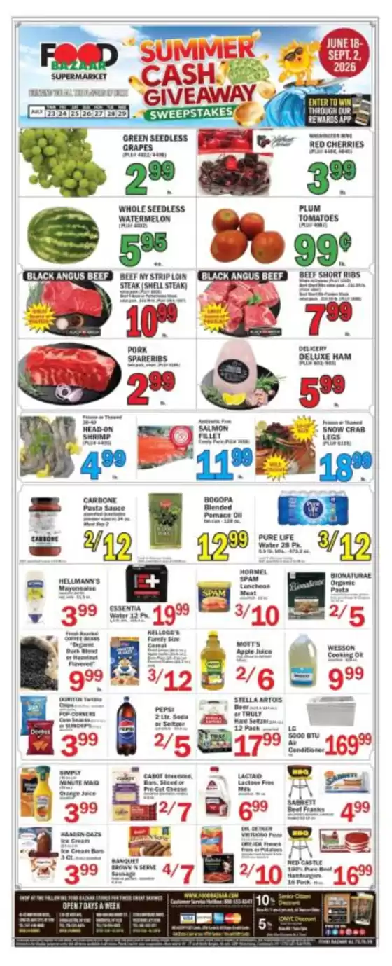 Food Bazaar catalogue | Our best bargains | 2026-07-23T00:00:00.000Z - 2026-07-29T00:00:00.000Z