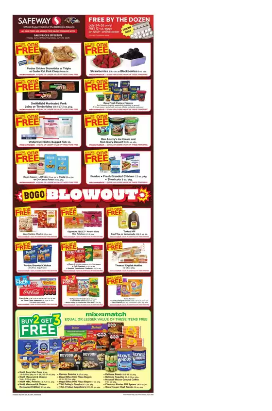 Safeway catalogue in Woodbine MD | Top deals for all customers | 2026-07-24T00:00:00.000Z - 2026-07-30T00:00:00.000Z