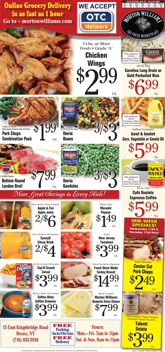 Morton Williams catalogue | Our best offers for you | 2026-07-24T00:00:00.000Z - 2026-07-30T00:00:00.000Z