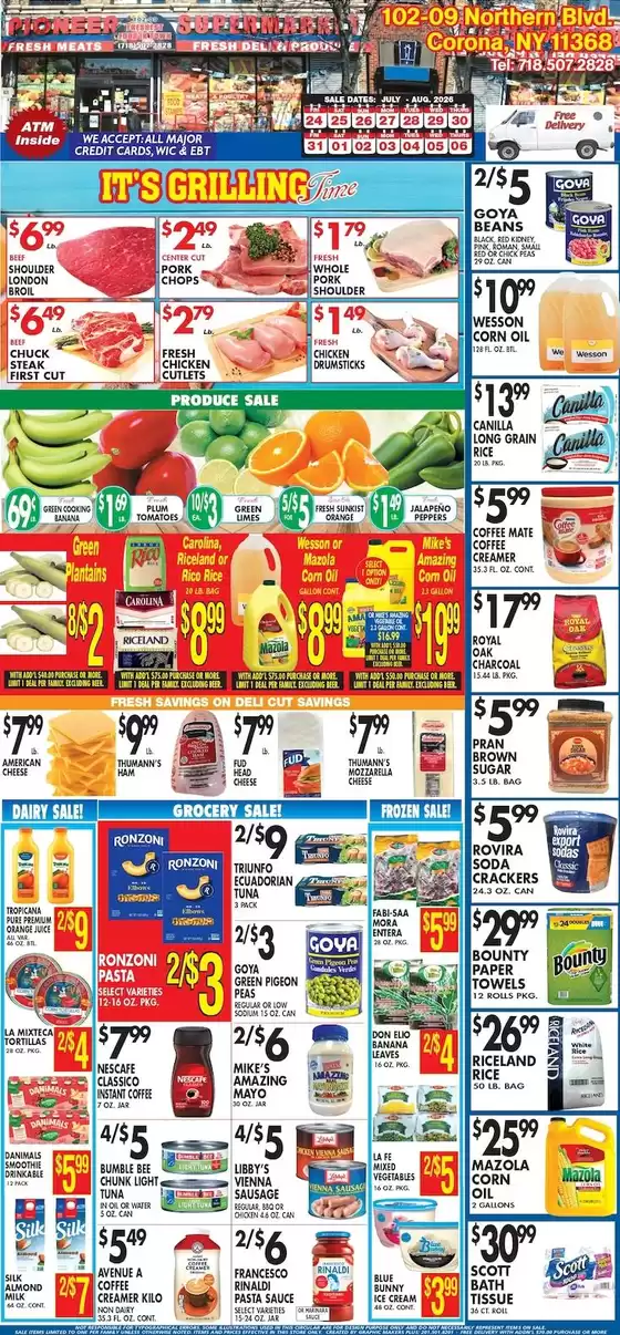 Pioneer Supermarkets catalogue | Top offers for all bargain hunters | 2026-07-24T00:00:00.000Z - 2026-07-30T00:00:00.000Z