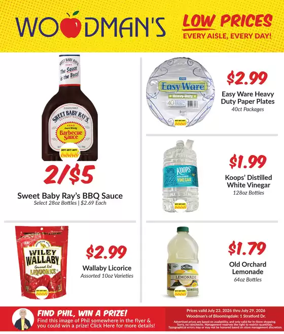 Woodman's catalogue | Current special promotions | 2026-07-23T00:00:00.000Z - 2026-07-29T00:00:00.000Z