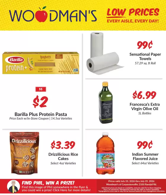 Woodman's catalogue | Top deals and discounts | 2026-07-23T00:00:00.000Z - 2026-07-29T00:00:00.000Z