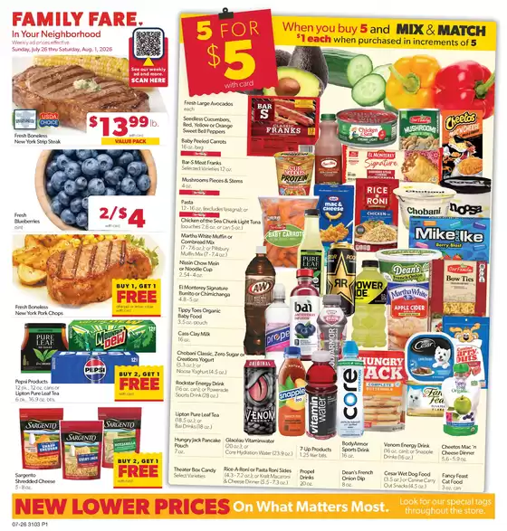 Family Fare catalogue | Exclusive deals and bargains | 2026-07-24T00:00:00.000Z - 2026-07-25T00:00:00.000Z
