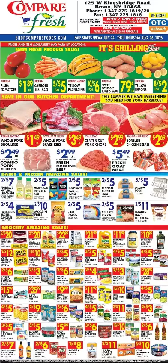 Compare Foods catalogue | Great offer for all customers | 2026-07-24T00:00:00.000Z - 2026-08-06T00:00:00.000Z