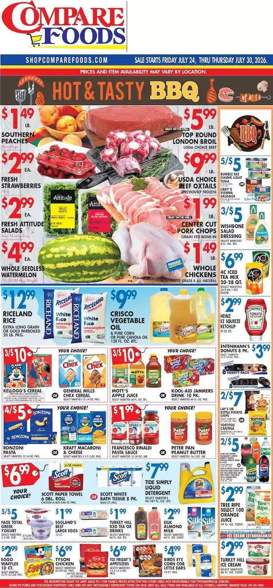 Compare Foods catalogue | Compare Foods weekly ad | 2026-07-24T00:00:00.000Z - 2026-07-30T00:00:00.000Z