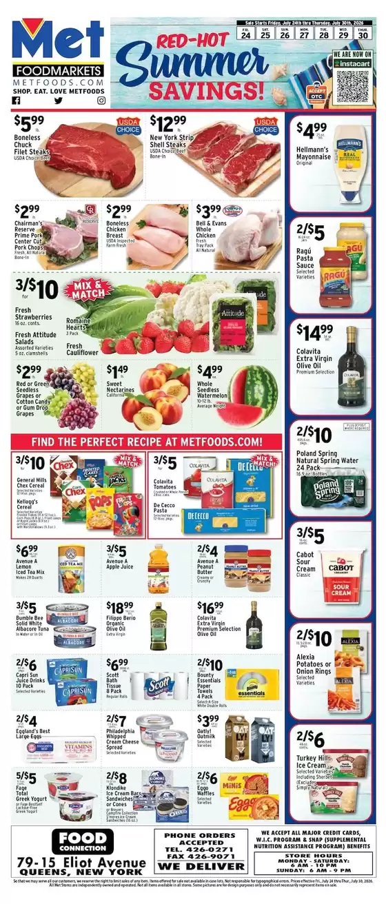 Met Foodmarkets catalogue | Exclusive deals and bargains | 2026-07-24T00:00:00.000Z - 2026-07-30T00:00:00.000Z