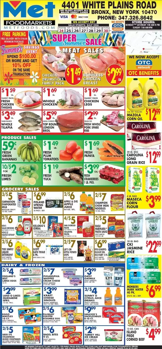 Met Foodmarkets catalogue | Current deals and offers | 2026-07-24T00:00:00.000Z - 2026-07-30T00:00:00.000Z