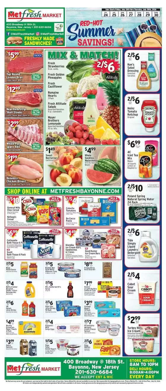Met Foodmarkets catalogue | Met Foodmarkets weekly ad | 2026-07-24T00:00:00.000Z - 2026-07-30T00:00:00.000Z