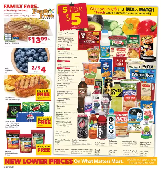 Family Fare catalogue | Great offer for bargain hunters | 2026-07-25T00:00:00.000Z - 2026-07-26T00:00:00.000Z