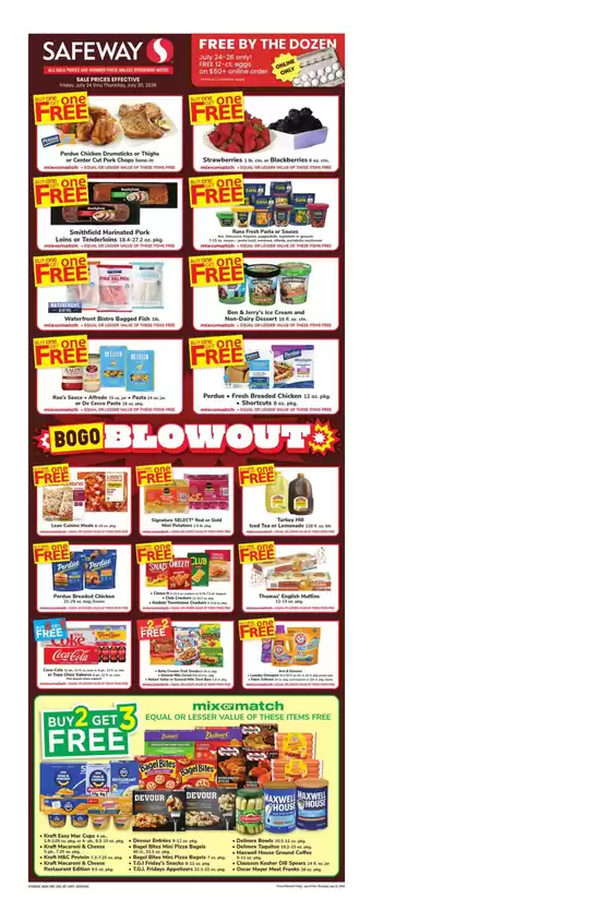 Safeway catalogue in Frederick MD | Top deals for all customers | 2026-07-24T00:00:00.000Z - 2026-07-30T00:00:00.000Z
