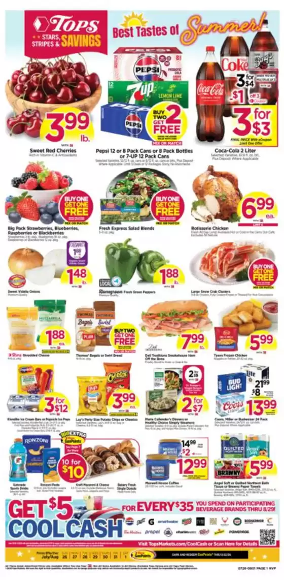 Tops catalogue | Attractive special offers for everyone | 2026-07-26T00:00:00.000Z - 2026-08-01T00:00:00.000Z