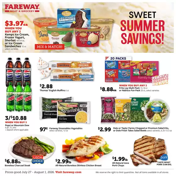 Fareway catalogue | Our best offers for you | 2026-07-27T00:00:00.000Z - 2026-08-01T00:00:00.000Z