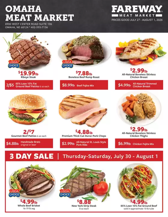 Fareway catalogue | Top offers for smart savers | 2026-07-27T00:00:00.000Z - 2026-08-01T00:00:00.000Z